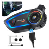 Audífonos Para Casco De Motos X2 Bluetooth 5.3 Ip67 1000mah