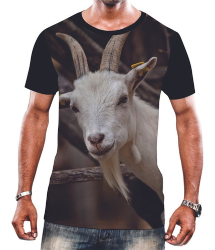 Camiseta Camisa Unissex Animal Cabra Cabrito Bode Fazenda 7