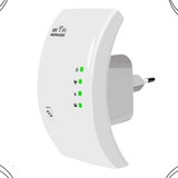 Repetidor Amplificador Extensor De Sinal 1800mbps 100 Mtros Cor Branco Voltagem Bivolt