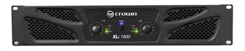 Crown Xli1500 Amplificador Con 900 Watts A 8 Ohms Color Negro Potencia De Salida Rms 450 W