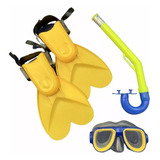 Set Buceo Pata De Rana Antiparra Snorkel 