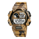 Reloj Tressa Digital Sumergible Camuflado  Space 