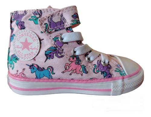 Converse Infantil Bota De Unicornio Rosa Talla 7usa (14cm)