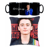 Set Cojin 30cm Taza Personalizado Noah Schnapp Things