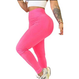 Leggins Push Up Anticelulitis Unicolor Dryfit