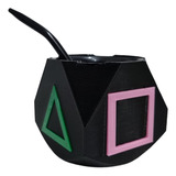 Mate 3d Playstation Gamer Geek Ps3 Ps4 Ps5 Con Bombilla