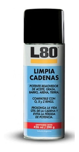 Limpia Cadenas W80 Removedor P/aceite Grasa Barro Arena 