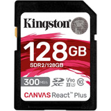 Memoria Sd Kingston Canvasreact Plus 128gb Uhs-ii U3 V90 300