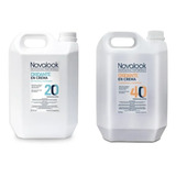 Oxidante De 20 Y 40 Volumenes Combo X2 Novalook 5lt C/u