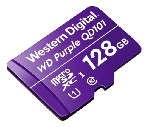 Cartão De Memória 128gb Micro Sd Wd Purple 64tbw - Intelbras