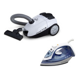 Combo Black+decker Aspiradora Vcbd1800 + Plancha Ir2472-ar