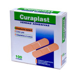 Vendas Adhesivas Curaplast 100 Und, Pack X 10 Cajas