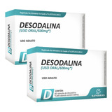 Combo 2x Emagrecedor Desodalina 600mg 60 Cáps - Kit Sanibras