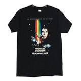 Polera Michael Jackson Moonwalker Poster Pop Abominatron