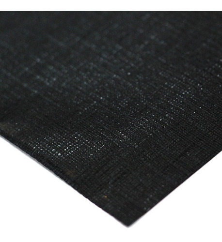 Lona Rafia Laminada Impermeable Negra 2 Mt X 5 Mts 