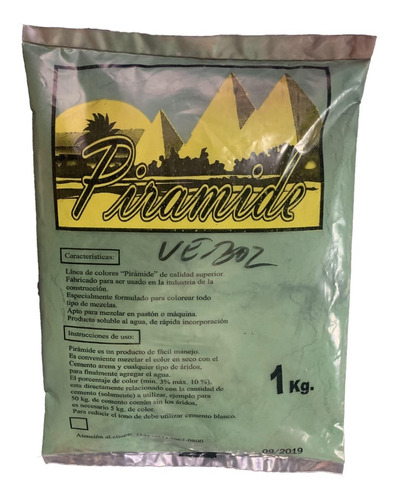 Pigmento Ve-302 (verde Claro) Bolsa Por 25 Kg. 