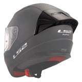 Spoiler Capacete Ls2 Ff353 Solid Preto