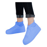 Protector Cubre Zapato Tenis Lluvia Agua Impermeable Mediano