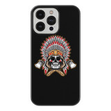 Case Funda Para iPhone Calavera Penacho Arte Maya Azteca 02