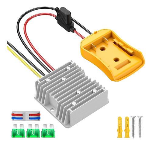 Convertidor Descendente De 20 V A 12 V Para Dewalt 20 V Powe