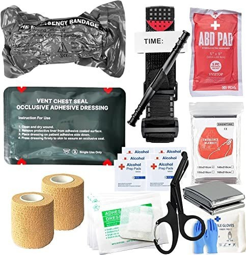 Kit De Primeros Auxilios Vviitop Trauma Refill Ifak