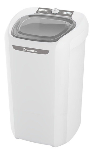 Lavadora Roupa Semiautomática Premium 15kg Branca Wanke 110v
