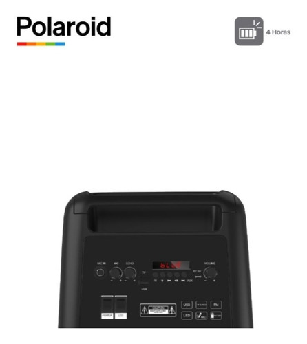 Parlante Polaroid Party Wireless 4 Horas De Carga