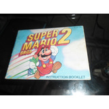 Manual Super Mario 2 Nes Original