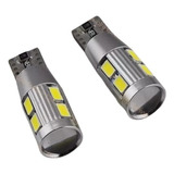 Led T10 Lupa Canbus X2 Potente Moto,autos.no Marca Error