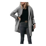 Chamarra De Tweed Niko Thicker Coat Tiene Forro, Gabardina