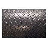 Piso Antiderrapante Espiga Negro 1.50m X 1.00m