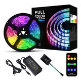 Tira De Luz Led Bluetooth App Control 5m 5050 Rgb Multicolor