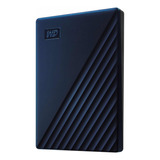 Disco Duro Externo Azul Wd - My Passport 4tb Windows Y Mac