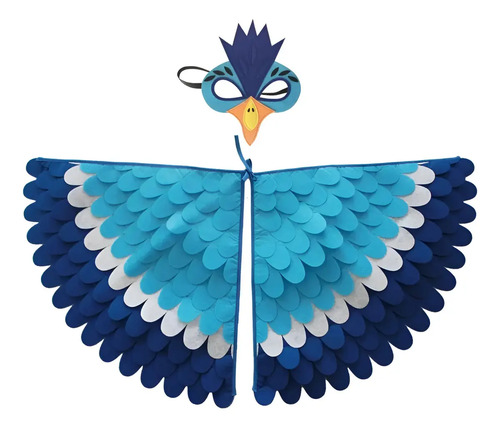 Commodityha Ropa De Pájaros Para Niños Con Capa De Alas De Coloresw