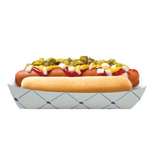 Charola Para Hot Dog De Carton 200 Piezas