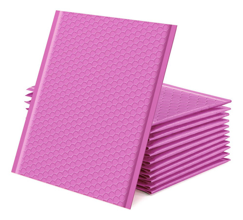 Envelope Plástico De Segurança Rosa 20x30 Com Bolha 100 Un