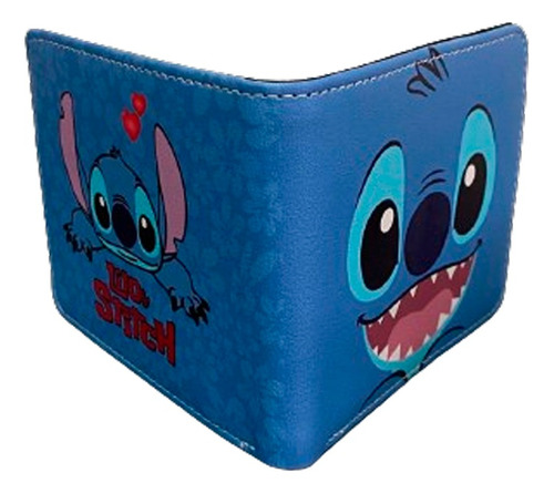 Billetera De Cuerina Stitch Modelo 2