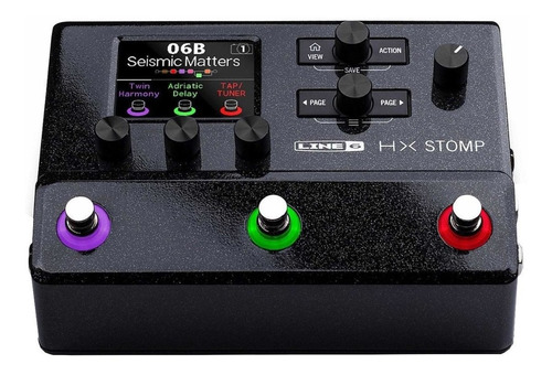 Pedalera Line 6 Hx Stomp Emulador Efectos Musicapilar