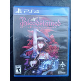 Bloodstained Ritual Of The Night Ps4 Juego Físico Original 