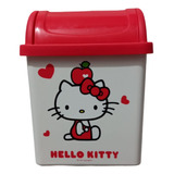 Papelera Hello Kitti Para Decoración, Sanrio Kawai Lindo