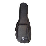 Capa Bag Ukulele Soprano Preto Grafite Custom Sound Uks 