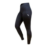 Calza Deportiva Avia Leggins Microfibra Con Bolsillo Dama