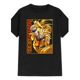 Playera  100% Algodón Ideal Para Entrenar Gym  Dragon Ball Z