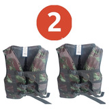 Kit C/2 Coletes Salva Vidas Infantil Eaf Camuflado Até 30 Kg