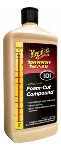 Pulimento M10132 Meguiar's Para Esponja, Foam Cut Compound