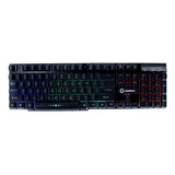 Gamemax Teclado Gamer Iluminado K207-s 3 Colores Usb Color Del Teclado Negro Idioma Inglés