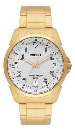Relógio Orient Masculino Sport Dourado Mgss1103a-s2kx