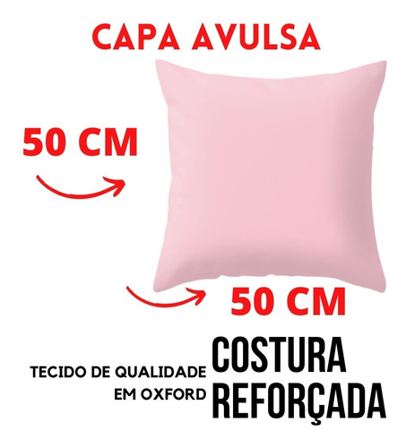 Kit 02 Capas De Almofada Decorativa Natal Sofá Cama 50x50