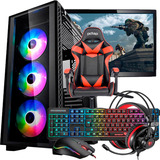 Cpu Pc Gamer I7 16gb Ram Com Monitor Completo + Cadeira Game