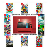 Nintendo Switch Oled  +. 10 Jogos